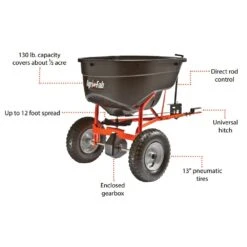 Agri-Fab 45-0463 56kg Towed SmartSPREADER -Greenworks Sale Shop 45 0463 features