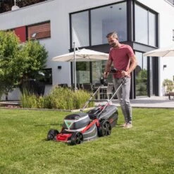 AL-KO 36V 512 Li VS-W Premium 4-in-1 Variable Speed Cordless Lawn Mower (with 1 X 5Ah Battery & Fast Charger) -Greenworks Sale Shop 512livsw lifestyle 1 1