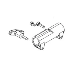 Oleo-Mac 61372181R Adaptor Joint For 24mm Shaft Power Units To 26mm Attachments