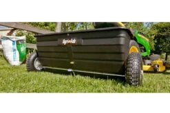 Agri-Fab 45-0288 79kg Towed Drop Spreader -Greenworks Sale Shop agri fab 45 0288 tow drop spreader lifestyle