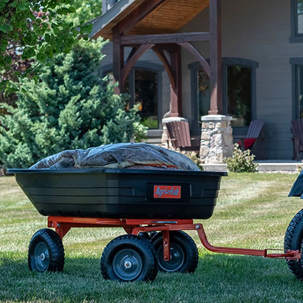 Agri-Fab 45-0594 500lb 4-Wheel Push/Tow Garden Cart 2 Agri-Fab 45-0594 500lb 4-Wheel Push/Tow Garden Cart - Image 2