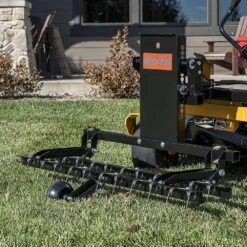 Agri-Fab 45-0597 Front-Mounted Dethatcher For Zero-Turn Ride-On Mowers -Greenworks Sale Shop agri fab 45 0597 dethatcher lifestyle 2