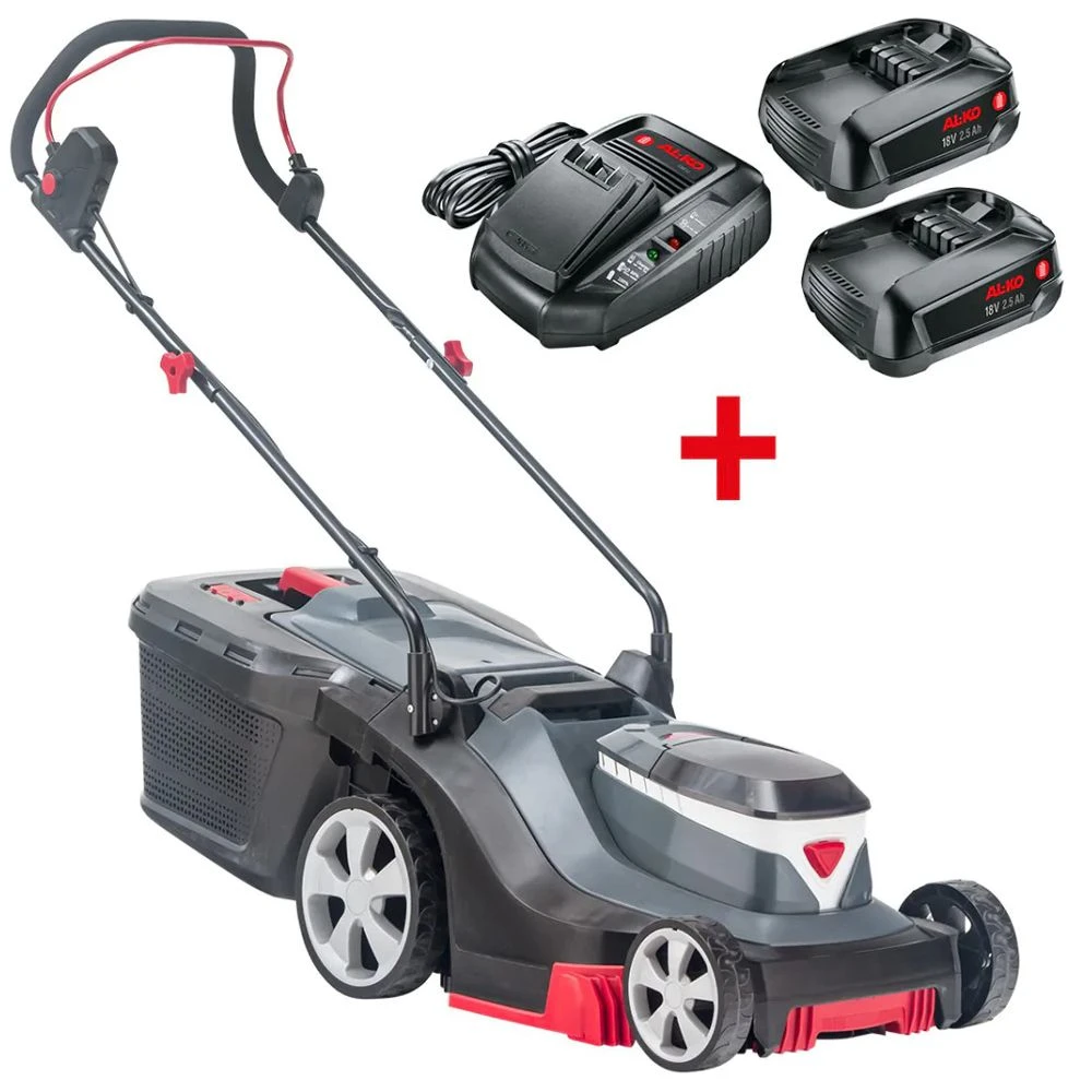 AL-KO 3.22 Li R Easy 18V Bosch Home & Garden Compatible Push Cordless Lawn Mower (with 2 X 2.5Ah Batteries & Standard Charger) 1 AL-KO 3.22 Li R Easy 18V Bosch Home & Garden Compatible Push Cordless Lawn Mower (with 2 X 2.5Ah Batteries & Standard Charger)