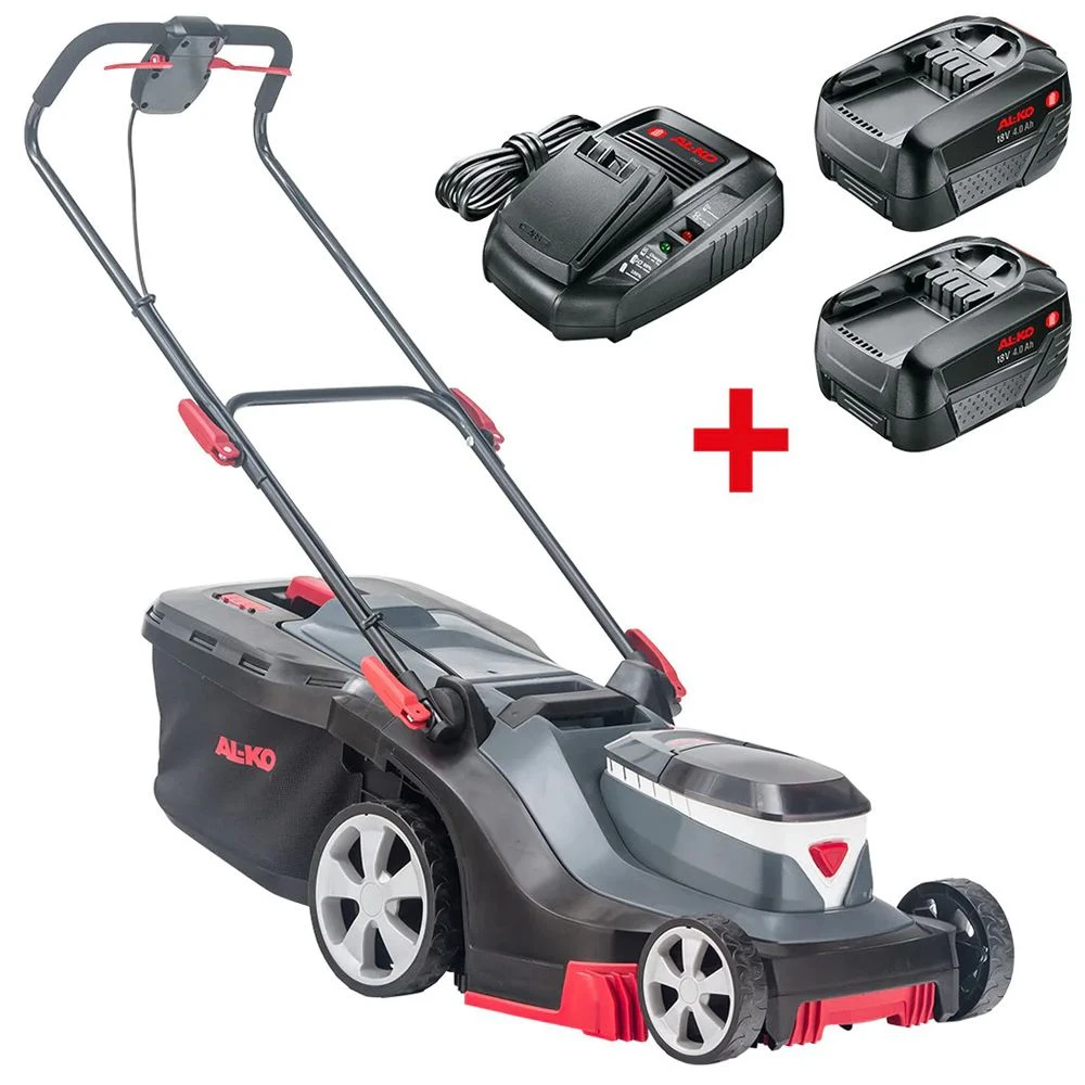AL-KO 3.82 Li R Comfort 18V Bosch Home & Garden Compatible 3-in-1 Push Cordless Lawn Mower (with 2 X 4Ah Batteries & Standard Charger) 1 AL-KO 3.82 Li R Comfort 18V Bosch Home & Garden Compatible 3-in-1 Push Cordless Lawn Mower (with 2 X 4Ah Batteries & Standard Charger)