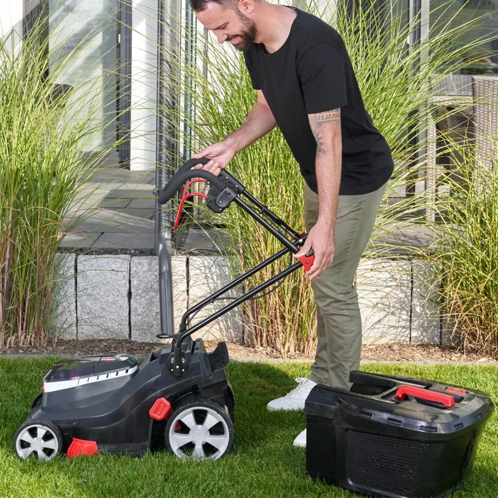 AL-KO 3.82 Li R Easy 18V Bosch Home & Garden Compatible Push Cordless Lawn Mower (Tool Only) 7 AL-KO 3.82 Li R Easy 18V Bosch Home & Garden Compatible Push Cordless Lawn Mower (Tool Only) - Image 7