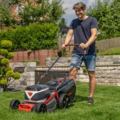 AL-KO 36V 46.2 Li SP-W Comfort 3-in-1 Self-Propelled Cordless Lawn Mower (with 2 X 4Ah Batteries & Fast Charger) 18 AL-KO 36V 46.2 Li SP-W Comfort 3-in-1 Self-Propelled Cordless Lawn Mower (with 2 X 4Ah Batteries & Fast Charger) -Greenworks Sale Shop al ko comfort 46.2 li sp w lawnmower lifestyle 2 1