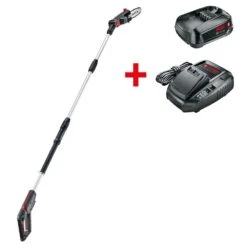 AL-KO CSA 1820 18V Bosch Home & Garden Compatible 18V Cordless Pole Pruner (with 2.5Ah Battery & Charger) (Bundle Builder)