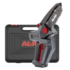 AL-KO CSM 1815 18V Bosch Home & Garden Compatible Cordless Pruning Chainsaw (with 2.5Ah Battery & Charger) (Bundle Builder) -Greenworks Sale Shop al ko csm 1815 mini chainsaw case 1 1
