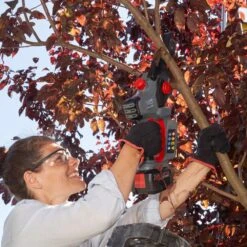 AL-KO CSM 1815 18V Bosch Home & Garden Compatible Cordless Pruning Chainsaw (with 2.5Ah Battery & Charger) 14 AL-KO CSM 1815 18V Bosch Home & Garden Compatible Cordless Pruning Chainsaw (with 2.5Ah Battery & Charger) -Greenworks Sale Shop al ko csm 1815 mini chainsaw lifetyle 1