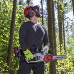 AL-KO 36V CS 4030 Comfort Cordless Chainsaw Kit (with 5Ah Battery & Charger) (Bundle Builder) -Greenworks Sale Shop al ko energyflex cs4030 chainsaw lifestyle 1 2 1