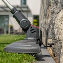 AL-KO GT 1825 18V Bosch Home & Garden Compatible Cordless Grass Trimmer / Lawn Edger (with 2.5Ah Battery & Charger) (Bundle Builder) -Greenworks Sale Shop al ko gt1825 grass trimmer lifestyle 3 1 1