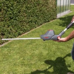 AL-KO HTA 1845 18V Bosch Home & Garden Compatible Cordless Long Reach Hedge Trimmer (Tool Only) 14 AL-KO HTA 1845 18V Bosch Home & Garden Compatible Cordless Long Reach Hedge Trimmer (Tool Only) -Greenworks Sale Shop al ko hta1845 pole hedge trimmer lifestyle 3