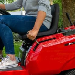 Solo By AL-KO Premium R 85.1 Li 72V Battery-Powered Rear Collect Ride-On Mower -Greenworks Sale Shop al ko solo r85.1 battery ride on mower lifestyle 3