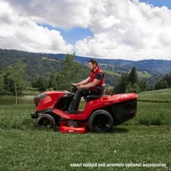 Solo By AL-KO T 24-125 HD V2 Premium Hydrostatic Rear Collect Lawn Tractor 16 Solo By AL-KO T 24-125 HD V2 Premium Hydrostatic Rear Collect Lawn Tractor -Greenworks Sale Shop al ko t24 125 hd v2 sd lifestyle