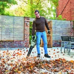 EGO Power+ LB5300E 56V Lithium-Ion Cordless Leaf Blower (Bare Tool) -Greenworks Sale Shop blower lifestyle 3