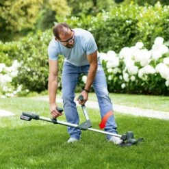 Bosch UniversalGrassCut 18-26G 26cm 18V Cordless Grass Trimmer / Lawn Edger (with 2.5Ah Battery & Charger) -Greenworks Sale Shop bosch universal grass cut 18 26 grass trimmer 4