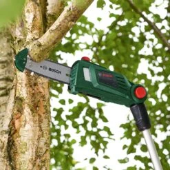 Bosch UniversalChainPole 18V Cordless Pole Saw (with 2.5Ah Battery & Charger) -Greenworks Sale Shop bosch universalchainpole18 lifestyle 2