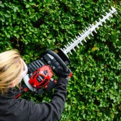 Cobra HT62C Petrol Hedge Trimmer -Greenworks Sale Shop cobra ht62c hedge trimmer lifestyle 2