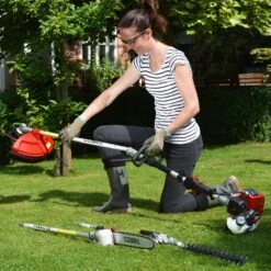 Cobra MT250C 4-in-1 Petrol Multi Tool System 13 Cobra MT250C 4-in-1 Petrol Multi Tool System -Greenworks Sale Shop cobra mt250c multi tool lifestyle hover