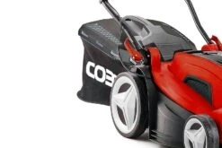Cobra MX4340V 43cm 40V Lithium-Ion Cordless Lawn Mower (with 5Ah Battery & Charger) 18 Cobra MX4340V 43cm 40V Lithium-Ion Cordless Lawn Mower (with 5Ah Battery & Charger) -Greenworks Sale Shop cobra mx3440v lawnmoewr grassbag wheels 1 1