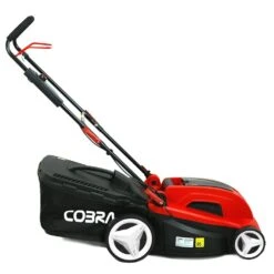 Cobra MX4340V 43cm 40V Lithium-Ion Cordless Lawn Mower (with 5Ah Battery & Charger) 12 Cobra MX4340V 43cm 40V Lithium-Ion Cordless Lawn Mower (with 5Ah Battery & Charger) -Greenworks Sale Shop cobra mx4340v lawnmower angle 2 1