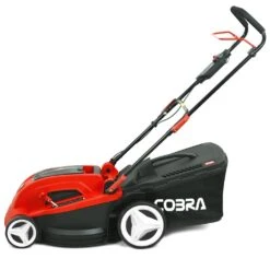 Cobra MX4340V 43cm 40V Lithium-Ion Cordless Lawn Mower (with 5Ah Battery & Charger) 13 Cobra MX4340V 43cm 40V Lithium-Ion Cordless Lawn Mower (with 5Ah Battery & Charger) -Greenworks Sale Shop cobra mx4340v lawnmower side 1