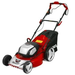 Cobra MX51S80V 80V 3-in-1 Self-Propelled Cordless Lawn Mower (with 2 X 40V 5Ah Batteries & 2 X Fast Chargers) -Greenworks Sale Shop cobra mx51s80v lawnmower angle 2