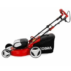 Cobra MX51S80V 80V 3-in-1 Self-Propelled Cordless Lawn Mower (with 2 X 40V 5Ah Batteries & 2 X Fast Chargers) -Greenworks Sale Shop cobra mx51s80v lawnmower side 2