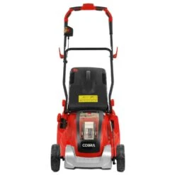 Cobra RM4140V 40V Li-Ion Cordless Rear Roller Lawn Mower (with 4Ah Battery & Charger) -Greenworks Sale Shop cobra rm4140v front 1