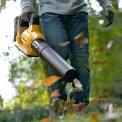 Cub Cadet LH5 B60 60V MAX Li-Ion Cordless Leaf Blower (Bare Tool) (Bundle Builder) -Greenworks Sale Shop cub cadet 60v blower lifestyle 1