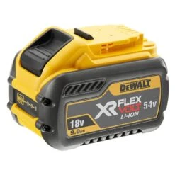DeWalt DCM572X1-GB 54V XR FLEXVOLT Cordless Blower (with 9Ah Battery & Fast Charger) -Greenworks Sale Shop dewalt 9ah xr flexvolt battery angle 1
