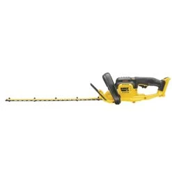 DeWalt DCM563P1-GB 18V XR Cordless Hedge Trimmer (with 5Ah Battery & Charger) -Greenworks Sale Shop dewalt dcm563 hedge trimmer side