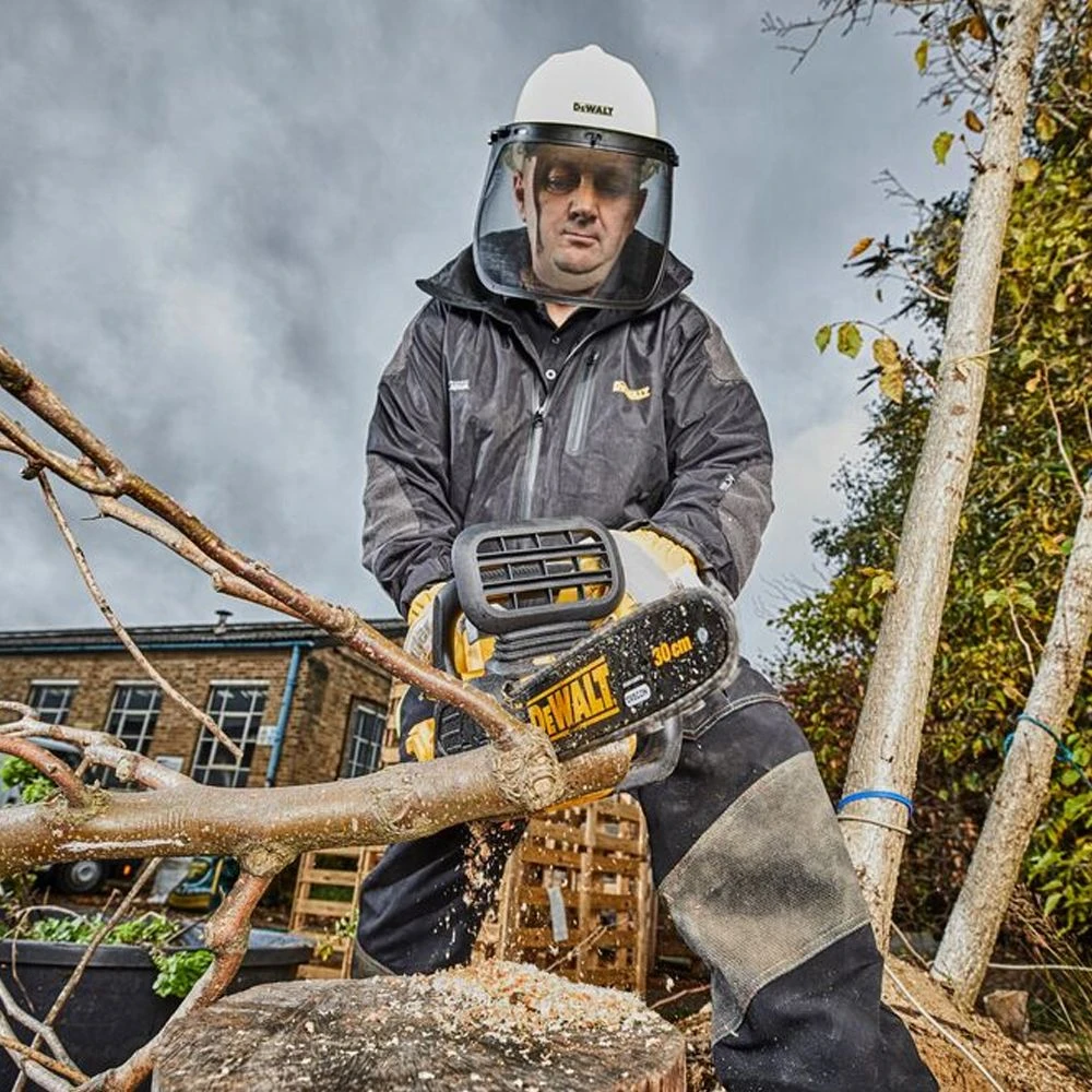 DeWalt DCM565P1-GB 18V XR 30cm Cordless Chainsaw (with 5Ah Battery & Charger) 9 DeWalt DCM565P1-GB 18V XR 30cm Cordless Chainsaw (with 5Ah Battery & Charger) - Image 9