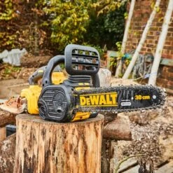 DeWalt DCM565N-XJ 18V XR 30cm Cordless Chainsaw (Tool Only) -Greenworks Sale Shop dewalt dcm565 chainsaw lifestyle 5 1