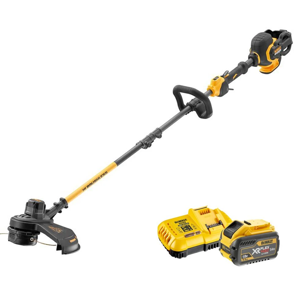 DeWalt DCM5713X1-GB 54V XR FLEXVOLT Cordless String Trimmer (with 9Ah Battery & Fast Charger) 1 DeWalt DCM5713X1-GB 54V XR FLEXVOLT Cordless String Trimmer (with 9Ah Battery & Fast Charger)