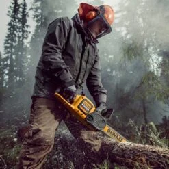 DeWalt DCM575N-XJ 54V XR FLEXVOLT 40cm Cordless Chainsaw (Tool Only) -Greenworks Sale Shop dewalt dcm575 chainsaw lifestyle 2 2