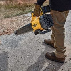 DeWalt DCMBL562P1-GB 18V XR Cordless Axial Blower (with 5Ah Battery & Charger) (Bundle Builder) -Greenworks Sale Shop dewalt dcmbl562p1 gb blower lifestyle 2 2