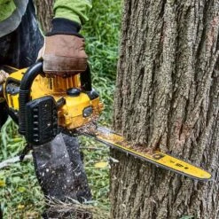 DeWalt DCMCS574X1-GB 54V XR FLEXVOLT 45cm Cordless Chainsaw (with 9Ah Battery & Fast Charger) -Greenworks Sale Shop dewalt dcmcs574 chainsaw