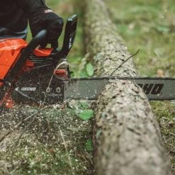Echo CS-4510ES Petrol Chainsaw 45.0cc/45cm -Greenworks Sale Shop echo cs 4510es chainsaw lifestyle 2
