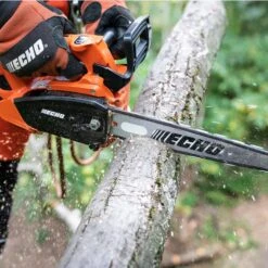 Echo DCS-2500TC 56 EFORCE Cordless Top Handle Chainsaw With Carving Bar (Bare Tool) -Greenworks Sale Shop echo dcs 2500t chainsaw lifestyle 1