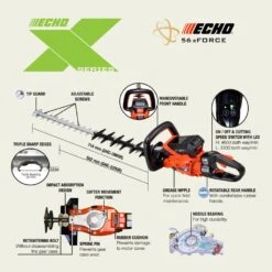 Echo DHC-2800R 56 EFORCE Cordless Hedge Trimmer (Bare Tool) -Greenworks Sale Shop echo dhc 2200r hedge trimmer features