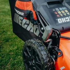 Echo DLM-310/46SP Garden+ 40V Cordless Self-Propelled Lawn Mower (Bare Tool) -Greenworks Sale Shop echo dlm 310 46sp lawnmower lifestyle height of cut 1