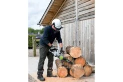 EGO Power+ CS1800E 45cm 56V Lithium-Ion Cordless Chainsaw (Bare Tool) -Greenworks Sale Shop ego 46cm chainsaw lifestyle in use