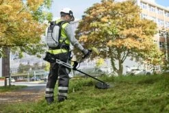 EGO Power+ BCX3800 Pro X 56V Cordless Line Trimmer / Brush Cutter (Bare Tool) (Bundle Builder) -Greenworks Sale Shop ego bcx3800 line trimmer brushcutter lifestyle 2