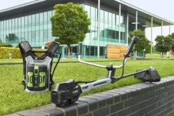 EGO Power+ BCX3800 Pro X 56V Cordless Line Trimmer / Brush Cutter (Bare Tool) -Greenworks Sale Shop ego bcx3800 with backpack battery