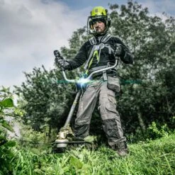 EGO Power+ BCX4500 Pro X 56V Cordless Line Trimmer / Brush Cutter (Bare Tool) (Bundle Builder) -Greenworks Sale Shop ego bcx4500 brushcutter lifestyle