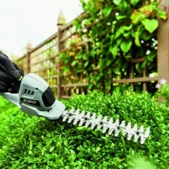 EGO Power+ CHT2001E 12V Cordless Shrub / Grass Shears (Bundle Builder) -Greenworks Sale Shop ego cht2001e hedge shears lifestyle 1