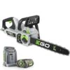 EGO Power+ CS1614E 40cm 56V Lithium-Ion Cordless Chainsaw (with 5.0Ah Battery & Fast Charger)