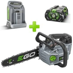 EGO Power+ CSX3002 Pro X 56V Cordless Top Handle Chainsaw (with 4Ah Battery & Fast Charger)