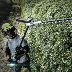 EGO Power+ HTX5300-PA Pro X 56V Cordless Long-Reach Articulating Pole Hedge Trimmer (Bare Tool) -Greenworks Sale Shop ego htx5300 pa lifestyle main